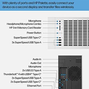 HP 2023 Newest Envy Desktop, Intel Core i9 12900 up to 5.1GHz, NVIDIA GeForce RTX 3070 Graphics, 16GB RAM, 1TB SSD, 2TB HDD, Wi-Fi 6, Bluetooth, Wired Keyboard & Mouse, Windows 11 Home