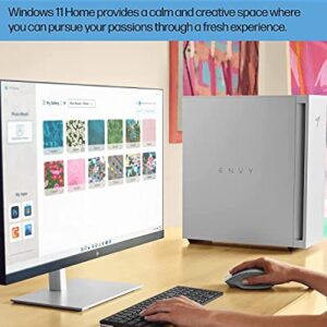 HP 2023 Newest Envy Desktop, Intel Core i9 12900 up to 5.1GHz, NVIDIA GeForce RTX 3070 Graphics, 16GB RAM, 1TB SSD, 2TB HDD, Wi-Fi 6, Bluetooth, Wired Keyboard & Mouse, Windows 11 Home