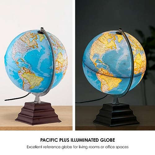 Waypoint Geographic Pacific Plus Illuminated Globe