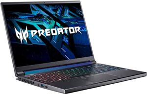 acer gaming laptop, predator triton 300 se, 14-inch wuxga 165hz, intel core i7 12700h, nvidia geforce rtx 3060, 16gb lpddr5 ram, 1tb ssd storage, backlit kb, fingerprint, win11, gray, w/galimu