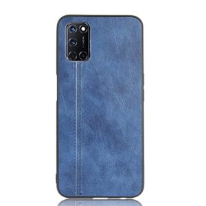 phone case for oppo a52/oppo a72, case for oppo a52/oppo a72 cow-like pu leather style protector cover, non-slip shockproof cover for oppo a52/oppo a72 case