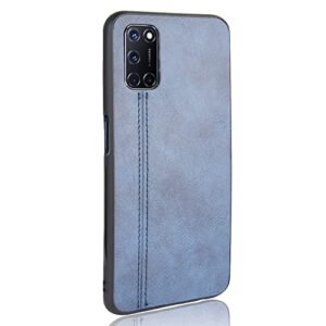 Phone Case for Oppo A52/OPPO A72, Case for Oppo A52/OPPO A72 Cow-Like PU Leather Style Protector Cover, Non-Slip Shockproof Cover for Oppo A52/OPPO A72 Case