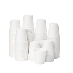 RACETOP [600 Pack] 3 oz Bathroom Paper Cups, Disposable Paper Cups, Small Mouthwash Cups, Ideal for Bathroom