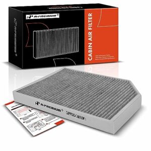 a-premium cabin air filter with activated carbon compatible with porsche panamera 2017-2021 2.9l 4.0l, panamera 2019-2020 3.0l, panamera 2022-2023 2.9l 4.0l, taycan 2020-2023, replace# 971819429