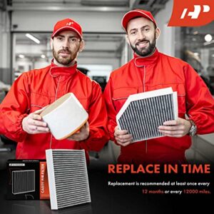 A-Premium Cabin Air Filter with Activated Carbon Compatible with Porsche Panamera 2017-2021 2.9L 4.0L, Panamera 2019-2020 3.0L, Panamera 2022-2023 2.9L 4.0L, Taycan 2020-2023, Replace# 971819429