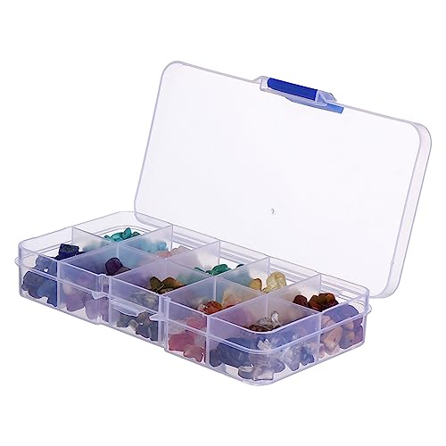 COHEALI 1 Box Gravel Natural Stone Beading Kits Gemstone Ring Crystals Beads Chip Gemstone Beads Real Beading Gemstone Chips Jewelry Bead Irregular Bead Stone Spacer Beads