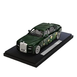 scale models 1 64 model car for rolls-royce phantom wild rose coating alloy die-cast vehicle adult collection mini vehicles