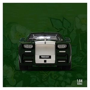 Scale Models 1 64 Model Car for Rolls-Royce Phantom Wild Rose Coating Alloy Die-cast Vehicle Adult Collection Mini Vehicles