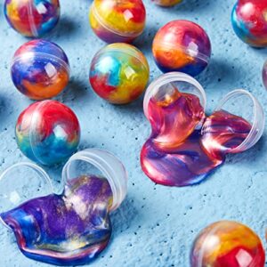 JOYIN Slime Party Favors, 24 Pack Galaxy Slime Ball Party Favors - Stretchy, Non-Sticky, Mess-Free, Stress Relief, and Safe for Girls and Boys - Perfect for Party, Classroom Reward