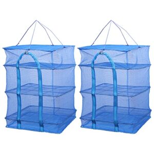 besportble 2pcs drying net dish drying rack outdoor tools fruit plants drying cage food dehydrator rack hanging dry net foldable drying net hanging vegetables drying net multi-layer net