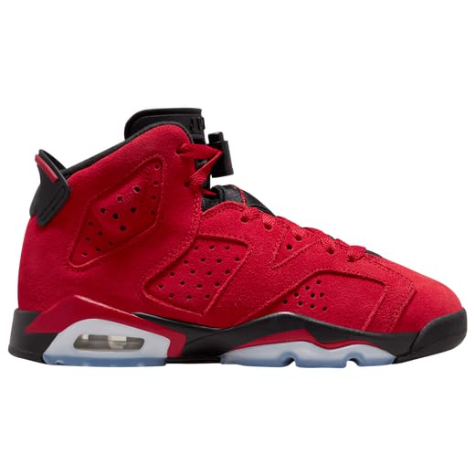 Youth Air Jordan 6 Retro GS 384665 600 Toro Bravo Varsity Red/Black - Size 4y