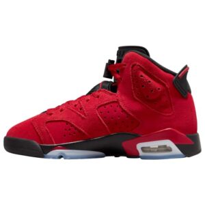 Youth Air Jordan 6 Retro GS 384665 600 Toro Bravo Varsity Red/Black - Size 4y