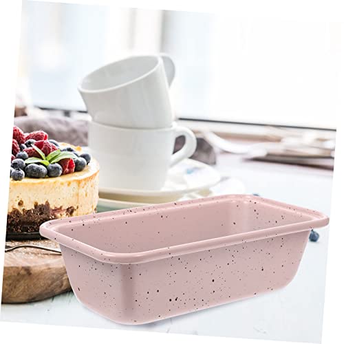 Anneome Loaf Pan Toast Mold Pullman Nonstick Bakeware Silcone Molds Carbon Steel Bakeware Toast Bread Toast Kitchen Gadget Practical Toast Pan Bread Baking Mold Meatloaf Pink Bread Pan