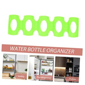 Anneome Mini Fridge Organizer Beer Cans Pad Drink Dispensers Water Bottles Holder Water Bottles Organizer Bottle Stacking Mat Refrigerator Beer Holder Soda can Organizer for Refrigerator