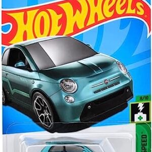 Hot Wheels Fiat 500e (Blue) 2023 HW Green Speed