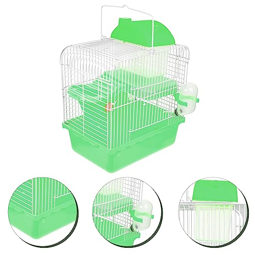 Hamster Cage Small Animal House Guinea Pig Cage Decorative Hamster Home Chinchilla Cage