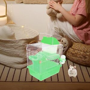 Hamster Cage Small Animal House Guinea Pig Cage Decorative Hamster Home Chinchilla Cage