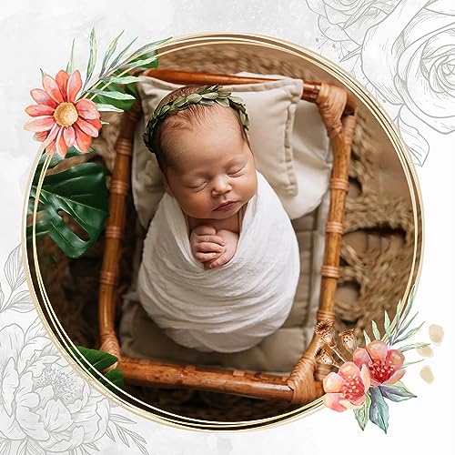 KHC-KHF Newborn Photography Mattress Props Baby Photograph Pillow Photography Accessories Baby Photoshoot Props Bed Mattress Photography Bed Mat