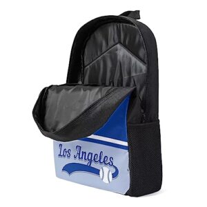 Los Angeles Custom Backpack High Capacity,Laptop Bag Travel Bag,Add Personalized Name And Number，Gifts For Baseball Fans