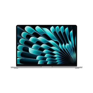 apple 2023 macbook air laptop with m2 chip: 15.3-inch liquid retina display, 8gb unified memory, 256gb ssd storage, 1080p facetime hd camera, touch id. works with iphone/ipad; silver