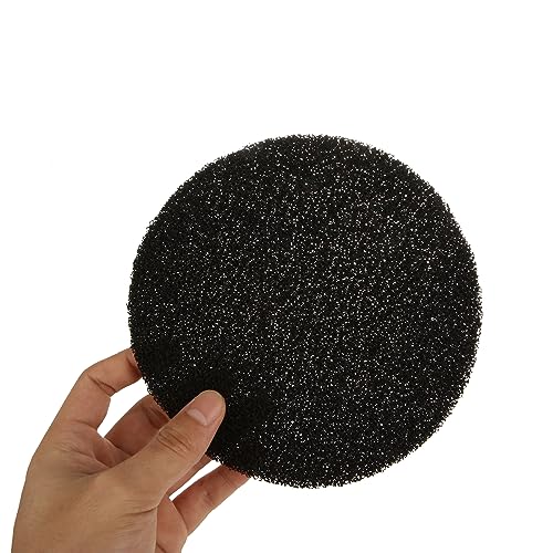 Oungy 24 PCS 6.3 Inch Charcoal Filters for Compost Bucket, Compost Filters for Countertop Bin, Kitchen Compost Bin Countertop Charcoal Filter, Compost Bin Filters Charcoal, 0.4" Thickness