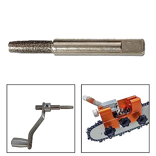 Fonowx Burr Stone File,Chain Saw Sharpening Stone, Carving Grinding Bit,Chain Saw Grinding Stone for Woodworking,Polishing Engraving, electric, 4.5mm