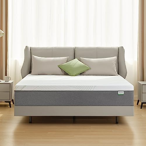 Novilla Queen Mattress, 12 Inch Gel Memory Foam Mattress for Plush Comfort, Cool Sleep, Pressure Relief, CertiPUR-US Certified, Mattress-in-a-Box, Embrace