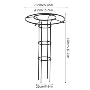 Vertical Metal Garden Trellis, Trellis for Climbing Plants, Flower Trellis, Umbrella Trellis, Garden Trellis Climbing Plants Support for Vines Tomatoes Peas Other Live Plants Support