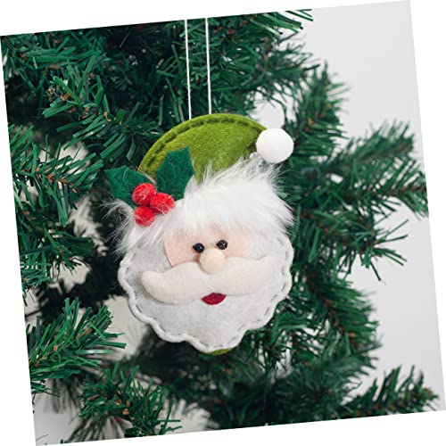 BESPORTBLE 4pcs Home Decoration Home Decorations Christmas Decor Felt Snowman Ornament Christmas Felt Ornaments Snowman Tree Ornaments Pendant Ornament Christmas Ornaments Hanging Ornament