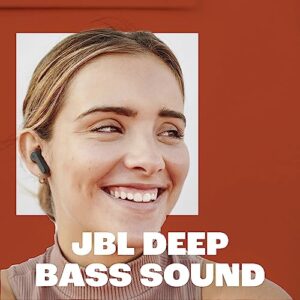 JBL Vibe Beam True Wireless Headphones - Blue, Small