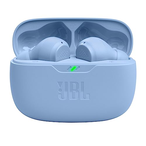 JBL Vibe Beam True Wireless Headphones - Blue, Small