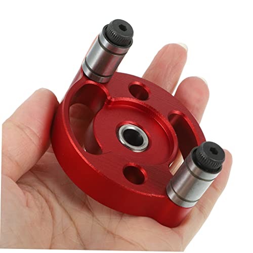 PLAFOPE Pocket Hole Jigs Kit 1 Set Pocket Hole Self Centering Drill Bit Aluminum Alloy Hole Punch Pocket Power Tool Accessory Jigs