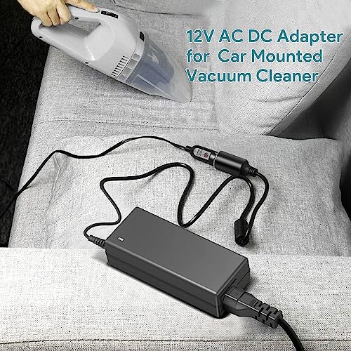 TAIFU DC Converter 12V 10A 120W Power Supply Adapter Car Cigarette Lighter Socket Power Adapter DC Transformer for Car Vacuum Cleaner, EUHOMY ‎CF-45 Car Refrigerator, Inflator and Other Car Devices