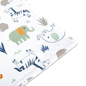 BORITAR Elephant Baby Security Blanket+Baby Blanket Soft Minky Dot Fabric Lovey Blanket with Lovely Animal Pattern Backing, Stuffed Plush Cuddle Newborn Blankie