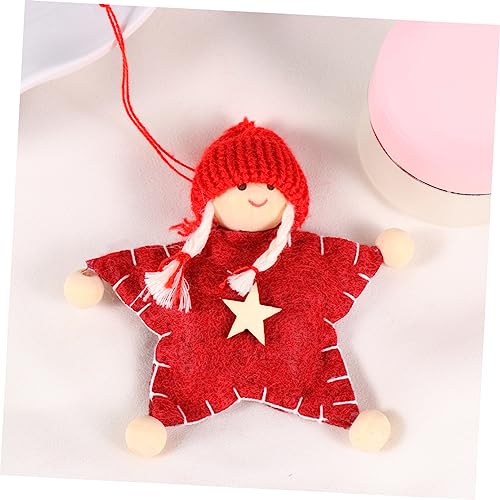 1 Pair Plush Doll Christmas Ornaments Christmas Decor Christmas Stuffed Ornament Christmas Elves Dolls Christmas Hanging Ornaments Christmas Pendants Christmas Felt Ornament