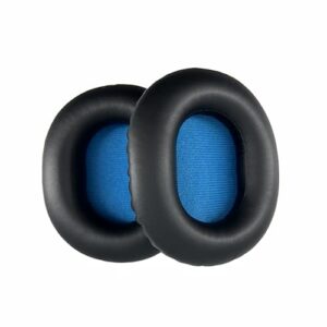 sumugaric replacement ear pads cushion for sennheiser hd8 dj/hd6 mix/hd7 dj headphones-protein leather with memory foam muff covers