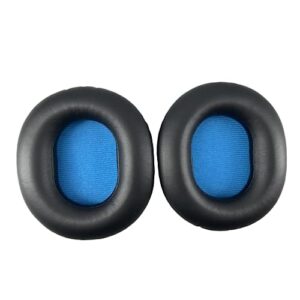 Sumugaric Replacement Ear Pads Cushion for Sennheiser HD8 DJ/HD6 Mix/HD7 DJ Headphones-Protein Leather with Memory Foam Muff Covers
