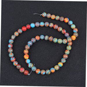 COHEALI 184pcs Natural Gemstone Beads Bracelet Beads Beaded Jewelry Loose Gemstones Beads DIY Accessories Kit Loose Beads Jewelry DIY Craft Beads Jewelry Making Bead Colored Stone Beads