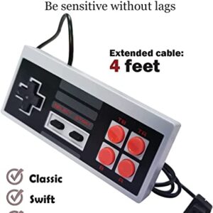 Classic Edition Mini Retro Game Console,AV Output Plug & Play Classic Mini Video Games, Built-in 620 Games with 2 Classic Controllers, Birthday Gifts Choice for Children/Adults