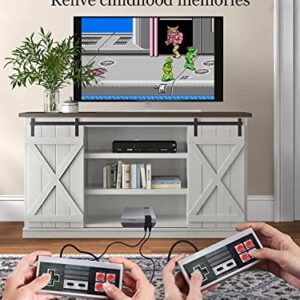 Classic Edition Mini Retro Game Console,AV Output Plug & Play Classic Mini Video Games, Built-in 620 Games with 2 Classic Controllers, Birthday Gifts Choice for Children/Adults