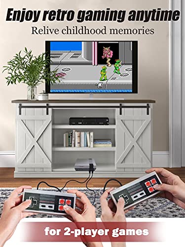 Classic Edition Mini Retro Game Console,AV Output Plug & Play Classic Mini Video Games, Built-in 620 Games with 2 Classic Controllers, Birthday Gifts Choice for Children/Adults