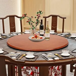 27.56” Lazy Susan Organizer for Kitchen, Extra Large Rotating Storage Tray Wooden Disc Grazing Tray, Kitchen Countertop Table Bearing Plate | Doubles As A Cheese Board Charcuterie Platter