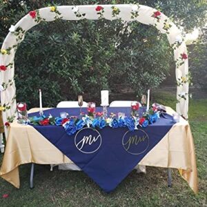 Garden Arch Arbor Metal Trellis Archway Tubular Weatherproof Pergola Wedding Arch, for Roses Support Archway140×230×40cm, 180×230×40cm (Bronze 340x230x40cm)