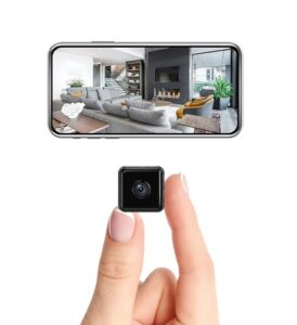 spy hidden camera wireless mini wifi camera home small security camera nanny cam with night vision motion sensor for indoor outdoor with app for cellphone dog camera with battery surveillance cameras