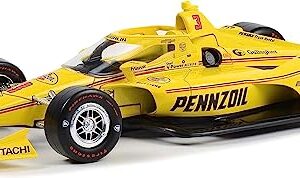 Dallara IndyCar #3 Scott McLaughlin Pennzoil Team Penske NTT IndyCar Series (2023) 1/18 Diecast Model Car by Greenlight 11197