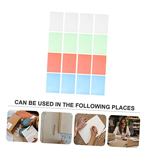 64 Pcs Translucent Reading Strip Writing Board Clay Tools Playdough Tools Highlight Bookmarks PVC Exam Mats Cutting Board Office Supplies Exam Pad Boards PVC Exam Plates