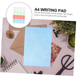 64 Pcs Translucent Reading Strip Writing Board Clay Tools Playdough Tools Highlight Bookmarks PVC Exam Mats Cutting Board Office Supplies Exam Pad Boards PVC Exam Plates