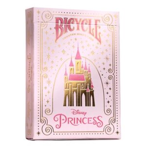 bicycle disney princess inspired playing cards pink or blue playing cards (colors may vary)