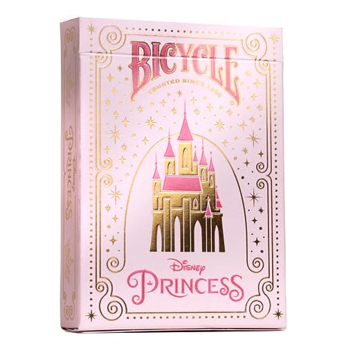 Bicycle Disney Princess Inspired Playing Cards Pink or Blue Playing Cards (Colors May Vary)