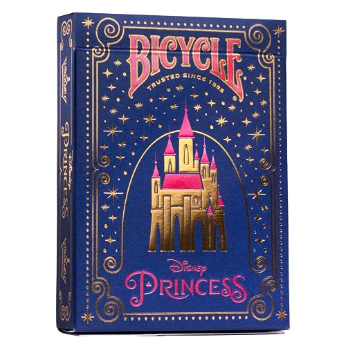 Bicycle Disney Princess Inspired Playing Cards Pink or Blue Playing Cards (Colors May Vary)